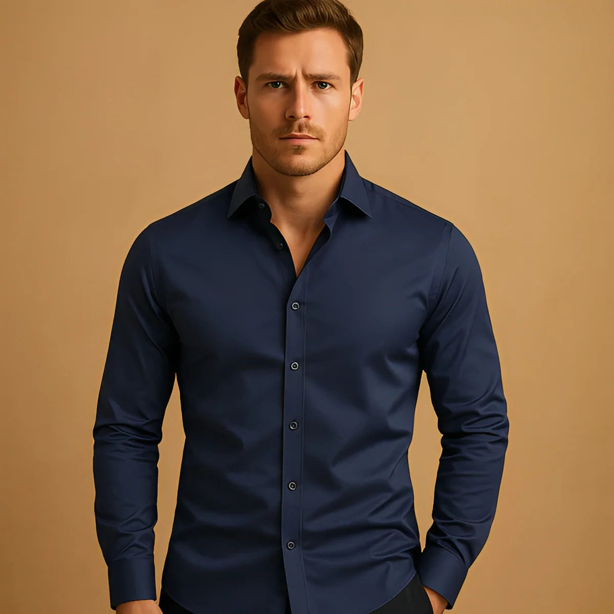 Men's Casual Long Sleeve Shirt