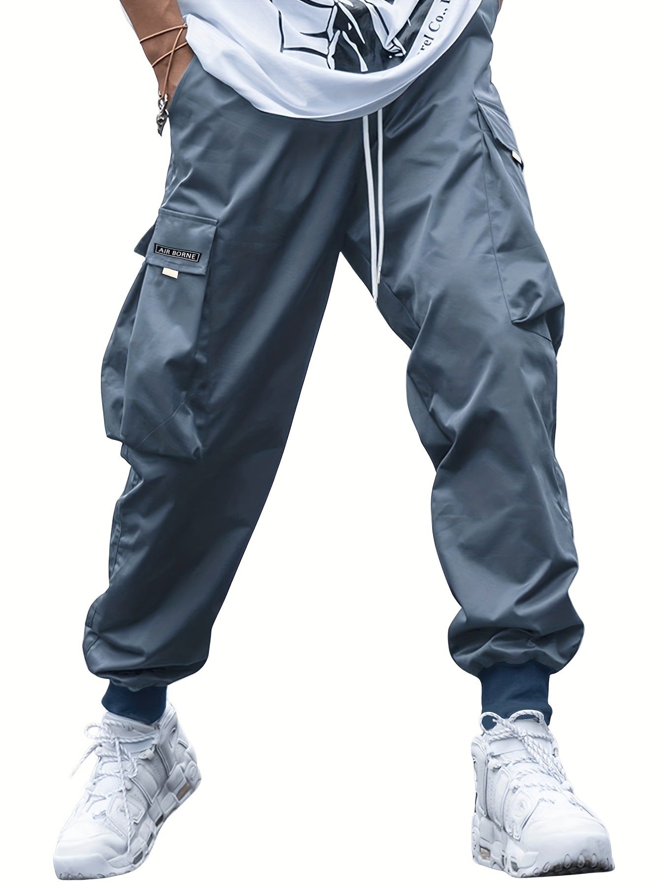 Men's Casual Loose Multi-Pocket Cargo Pants