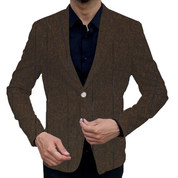 Men's Double Button Spring Casual Jacket
