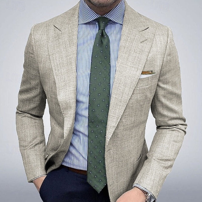 Men's Double Button Spring Casual Jacket