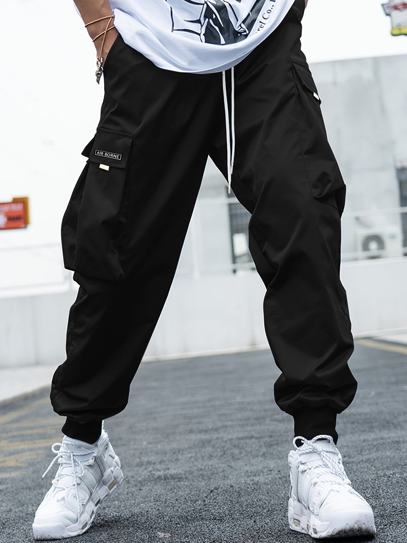 Men's Casual Loose Multi-Pocket Cargo Pants