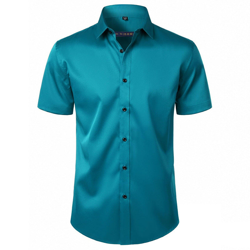 Men's Long Sleeve Stretch Shirt 14 Colors