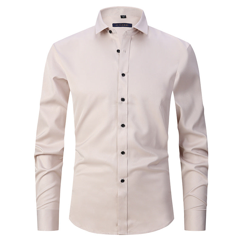 Men's Long Sleeve Stretch Shirt 14 Colors